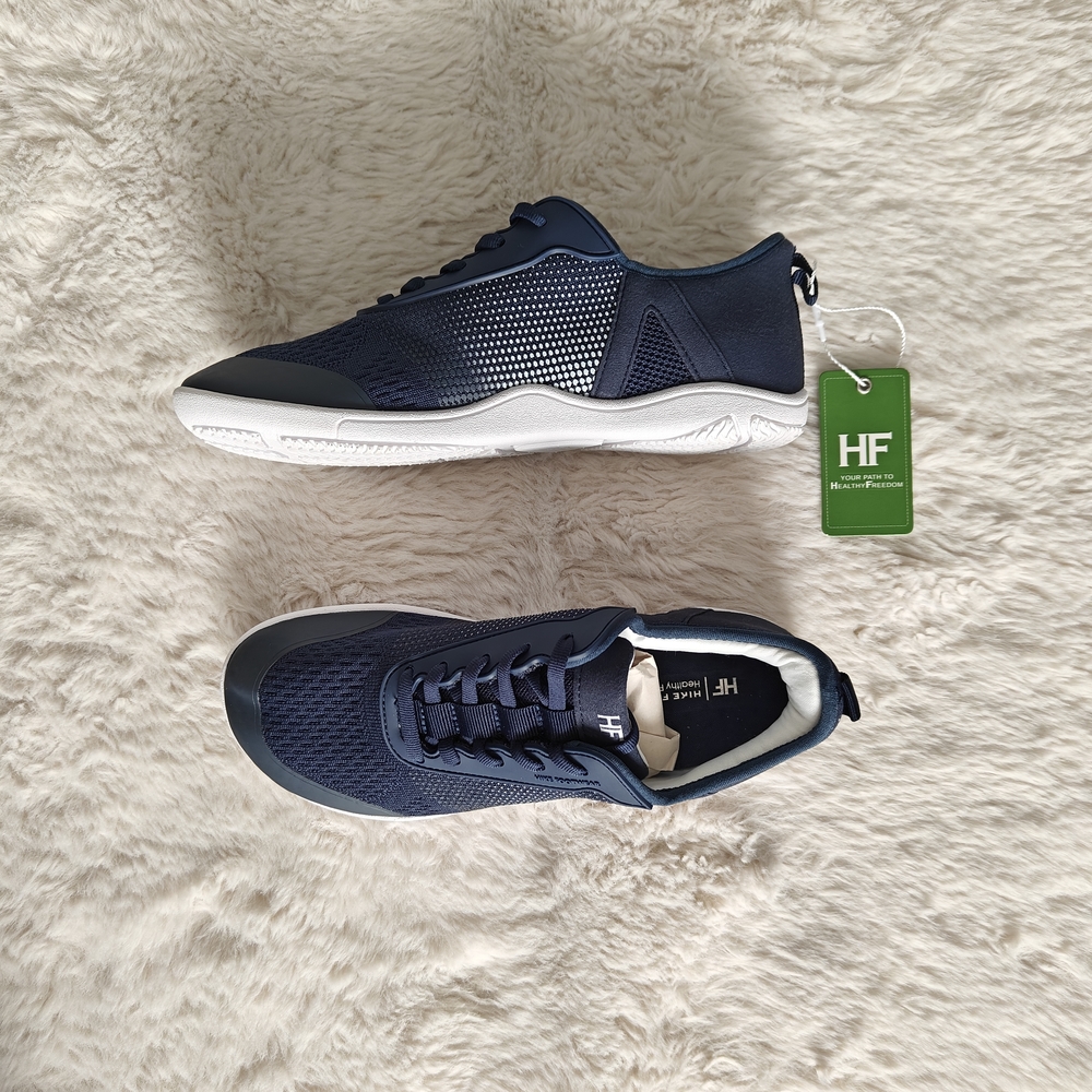 HF Women's Zero-Drop Barefoot Navy Blue Sneakers 7.5